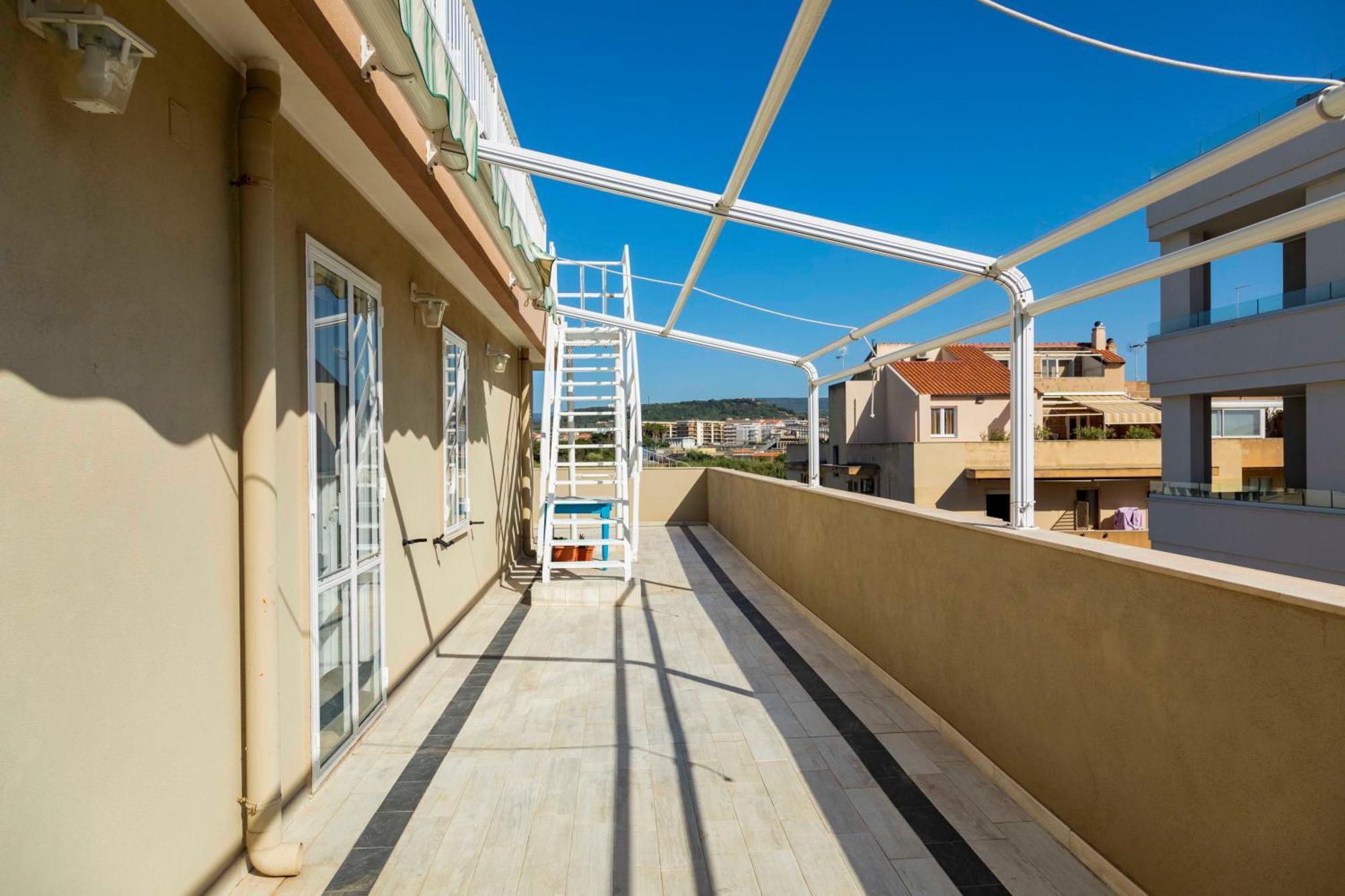 Lovealghero Stanze In Attico Vista Mare Екстер'єр фото